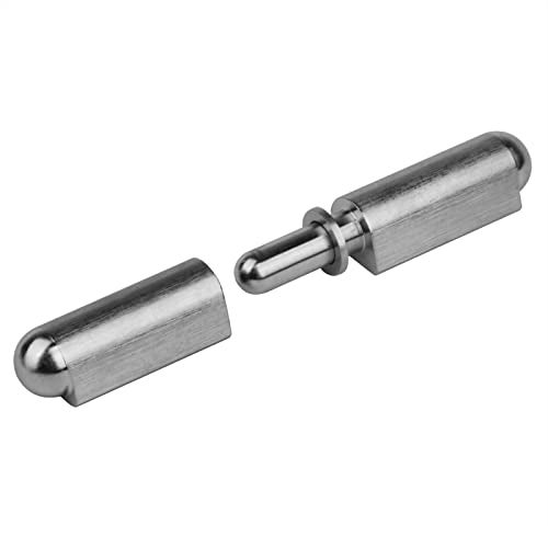 MOUNTAIN_ARK 4 Pack 4" x 3/4" Weld On Bullet Hinges, 304 Stainless Steel Heavy Duty Weldable Barrel Hinges for Trailer Ramp Gate BBQ Smoker - Image 3