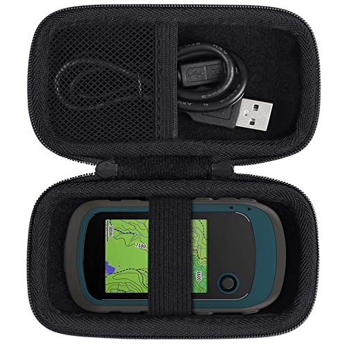 Aenllosi Hard Carrying Case Replacement for Garmin eTrex 20/20x/30x/22x/32x Handheld GPS by Aenllosi (Black Zipper) - Image 2