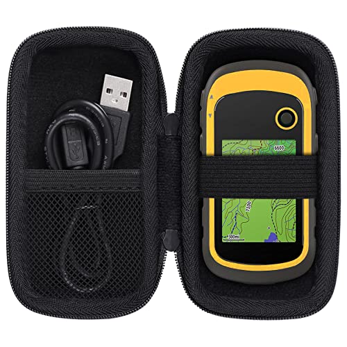 Aenllosi Hard Carrying Case Replacement for Garmin eTrex 20/20x/30x/22x/32x Handheld GPS by Aenllosi (Black Zipper) - Image 1
