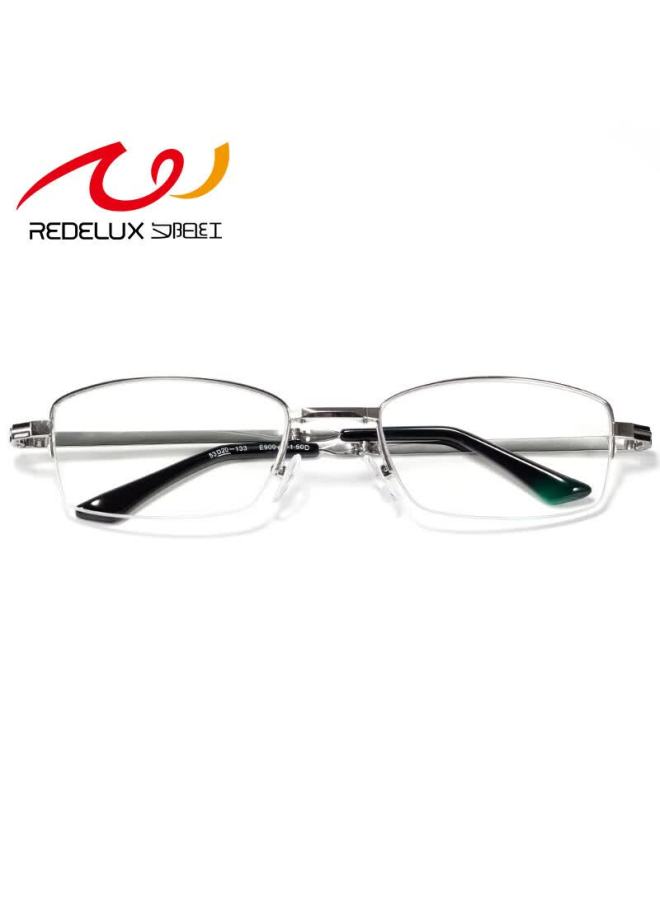 Sunset Red Xiyanghong Reading Gl For Men And Women, Dual-use Automatic Zoom Anti-blue Light Foldable High-definition Reading Gl E9006 300 Degrees - Image 3