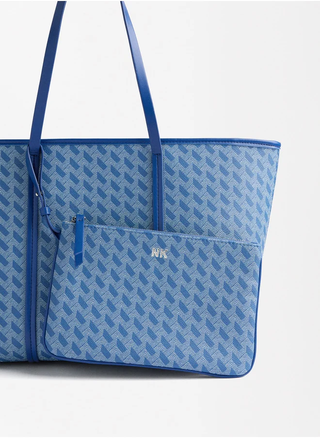 PARFOIS Printed Shopper Bag