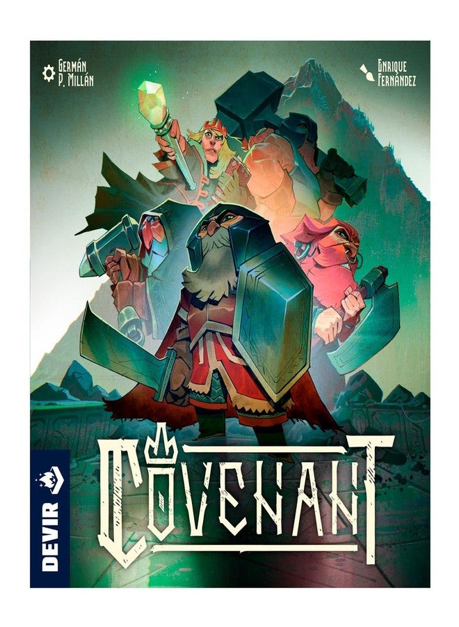 Devir - Covenant Board Game, Epic Dwarven Strategy Euro Game with Worker Placement & City Rebuilding for Adults & Teens, Age +14, 1-4 Players, 120 Playtime, Multi-Language (ES, EN, Catalan) - Image 2