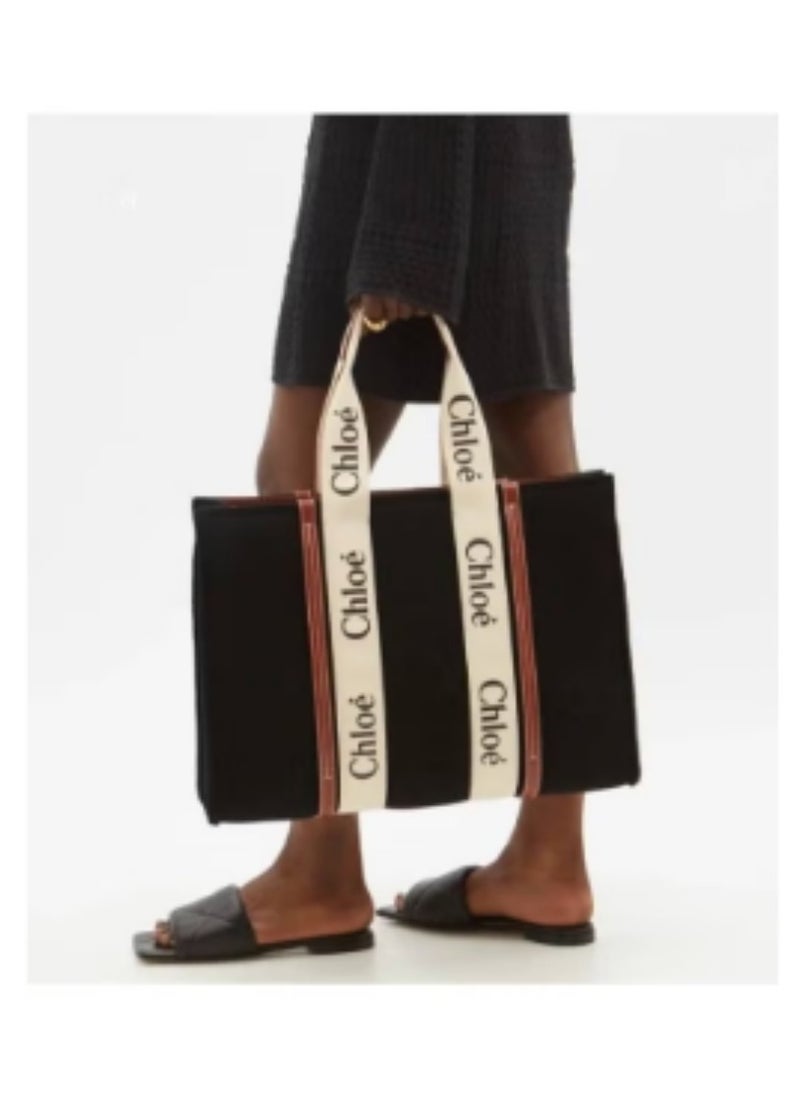 Chloe - Medium Woody Tote Bag For Women - Image 1