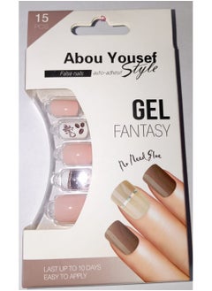 Abou Yousef Style ABOU YOUSEF FALSE NAILS GEL FANTASY 88-AY018  - Image 1