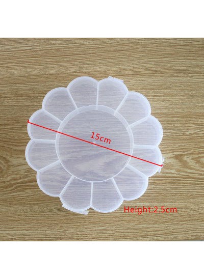 Generic - Handmade Earrings Jewelry Pliers DIY Tool Kit Round plum blossom box - Image 1