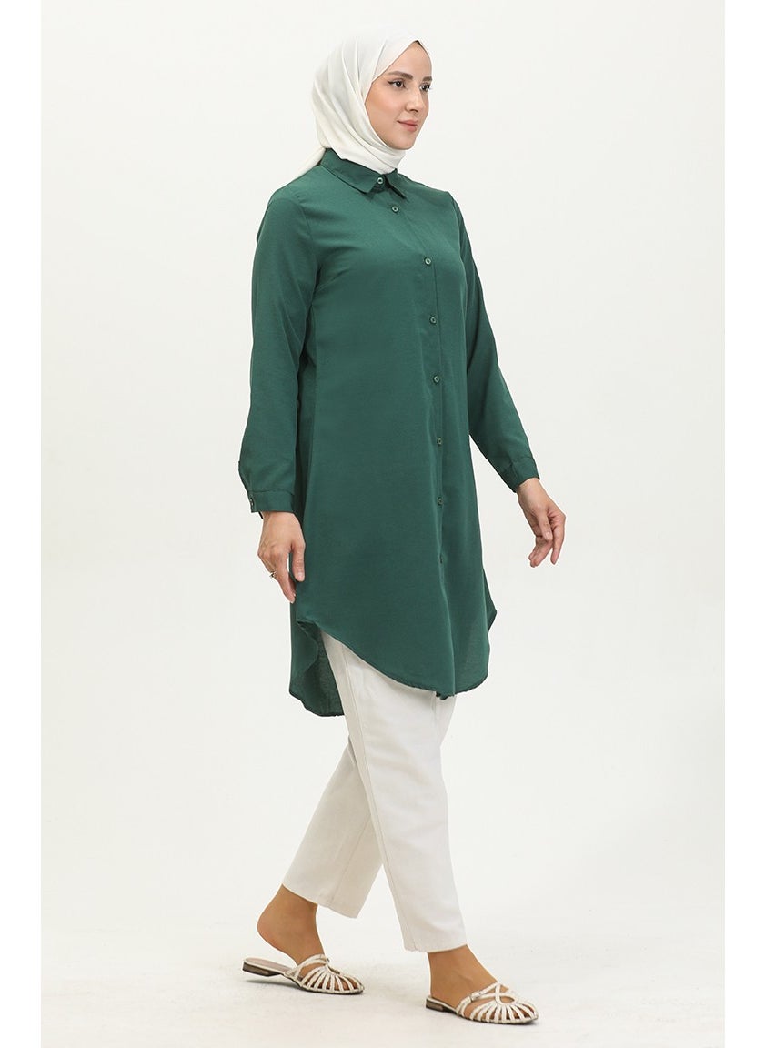 Buttoned Tunic 6122-01 Emerald Green - pzsku/Z58BB27E55F39236AEF81Z/45/_/1738801473/0ee1f912-772f-432d-869d-75186cf99235