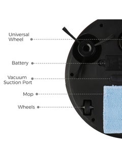 iends Iends Robot Vacuum Cleaner Self Charging Powerful Suction Dry and Wet Cleaner VC8988  - Image 5