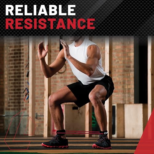 Lifeline Fitness Monster Walk Lower Body Resistance Bands with Ankle Cuffs - Durable Home Gym Equipment for Agility, Exercise, and Lower Body Strength – Multiple Resistance Levels Available 20 Pound - Image 3