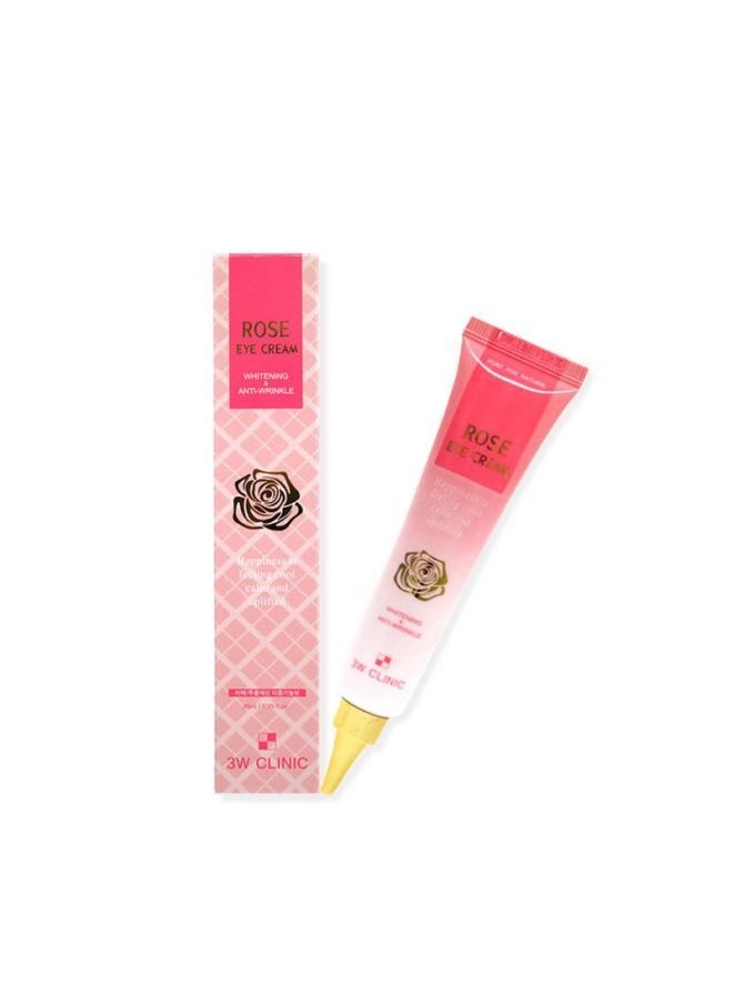 3W CLINIC - Rose Eye Cream 40ml - Image 1