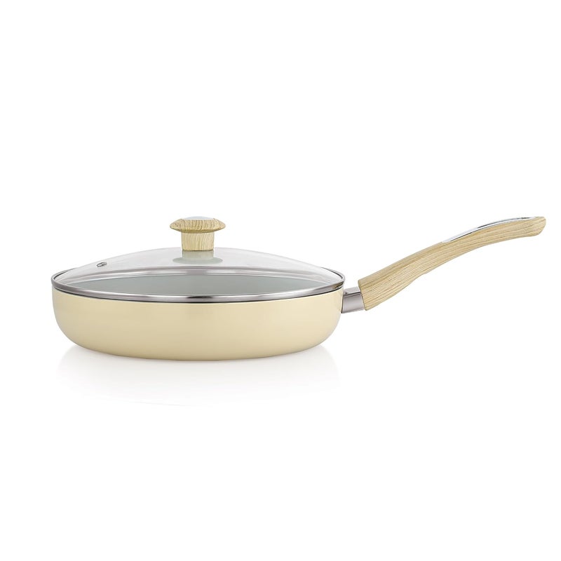 COOKWELL Non Stick Frying Pan German Microcrystal Technology 26 CM Granite - Image 1