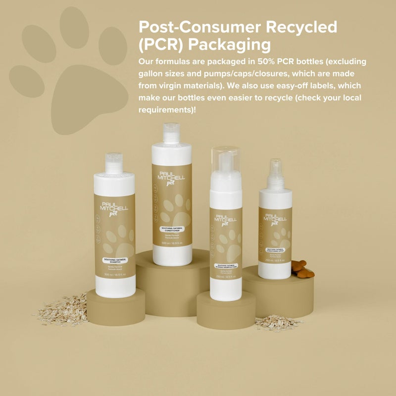 Paul Mitchell Pet Soothing Oatmeal Conditioning Spray, Gentle Formula, Grooming Spray for Dogs, 8.5 fl. oz - Image 3