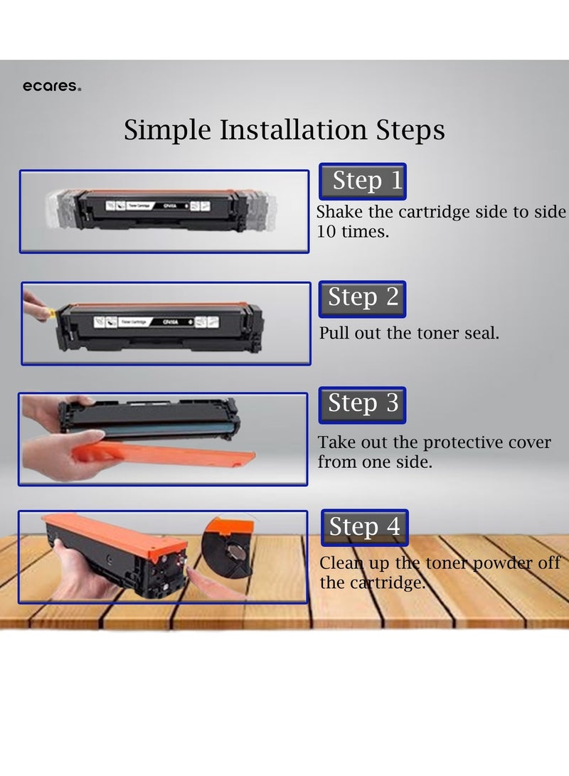 ECARES® CE311A Compatible Toner Cartridge  for HP Laserjet Pro CP1021 CP1025 CP1026nw LaserJet Pro 100 color MFP M175nw LaserJet Pro 200 M275NW (CYAN) - Image 4