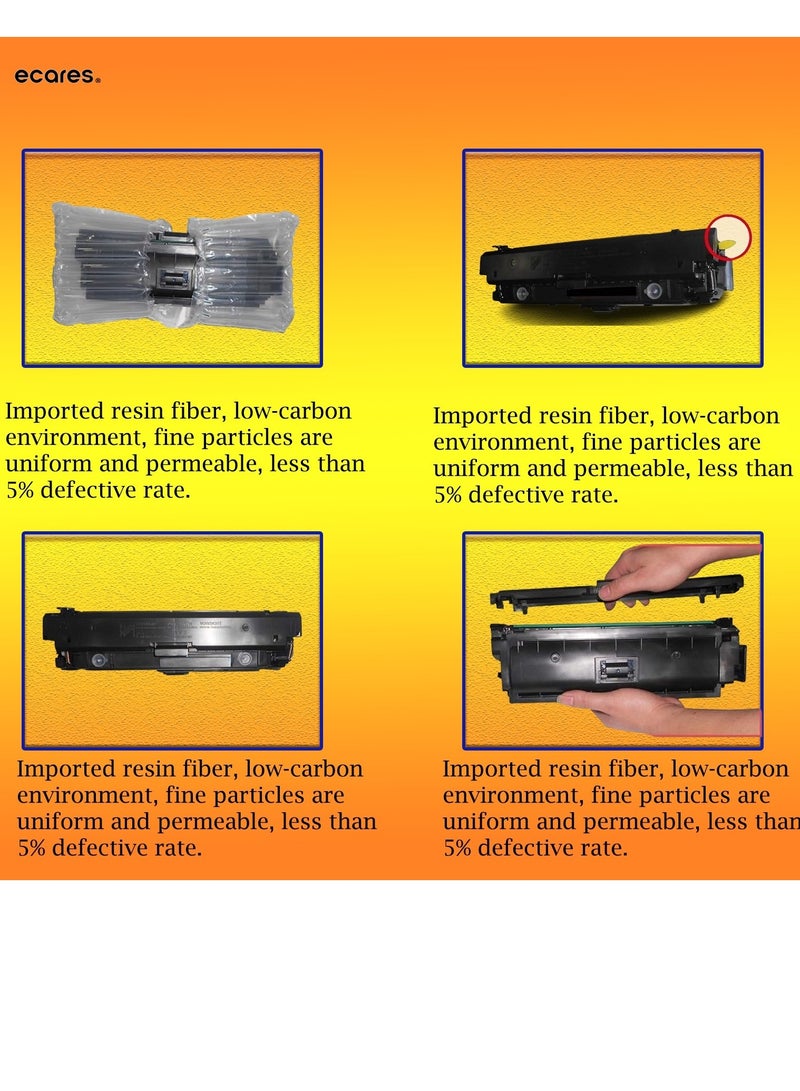 ECARES® CE311A Compatible Toner Cartridge  for HP Laserjet Pro CP1021 CP1025 CP1026nw LaserJet Pro 100 color MFP M175nw LaserJet Pro 200 M275NW (CYAN) - Image 3