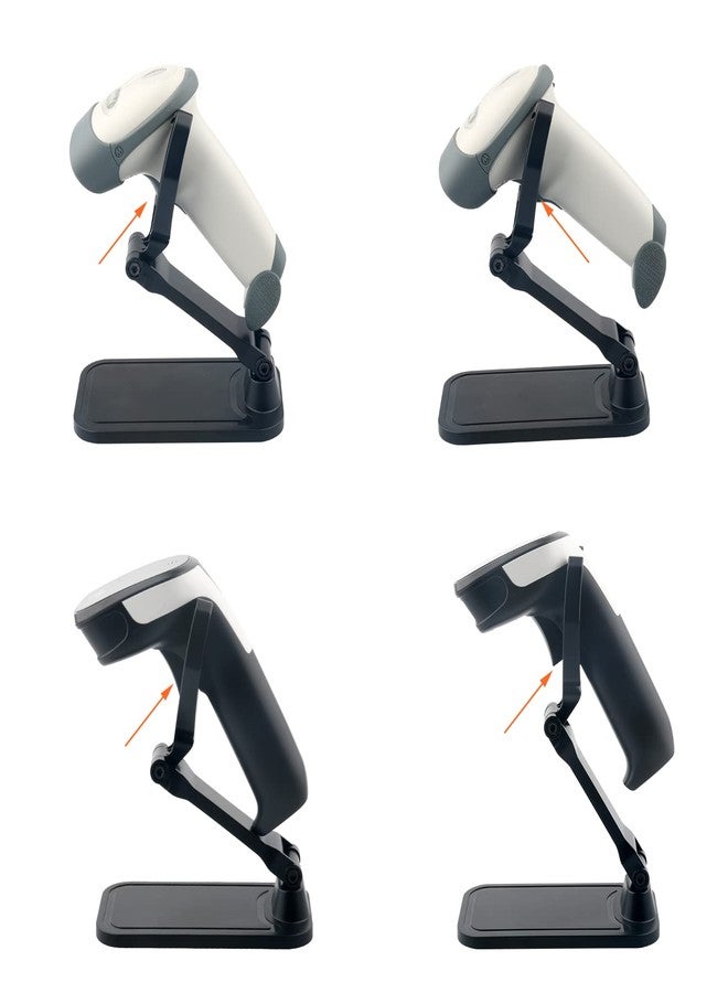 VOTTAN Universal Barcode Scanner Stand, VOTTAN Free-Installed Foldable Barcode Reader Hodlder Angle and Height Adjustable Hands Free Scanner Stand for Supermarkets Library Store Warehouse - Image 3
