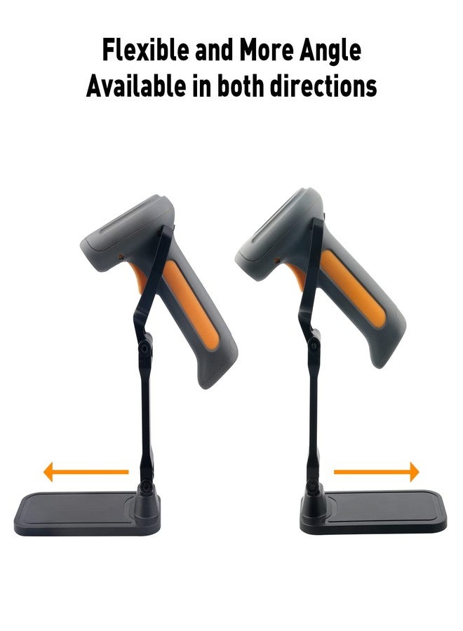 VOTTAN Universal Barcode Scanner Stand, VOTTAN Free-Installed Foldable Barcode Reader Hodlder Angle and Height Adjustable Hands Free Scanner Stand for Supermarkets Library Store Warehouse - Image 4