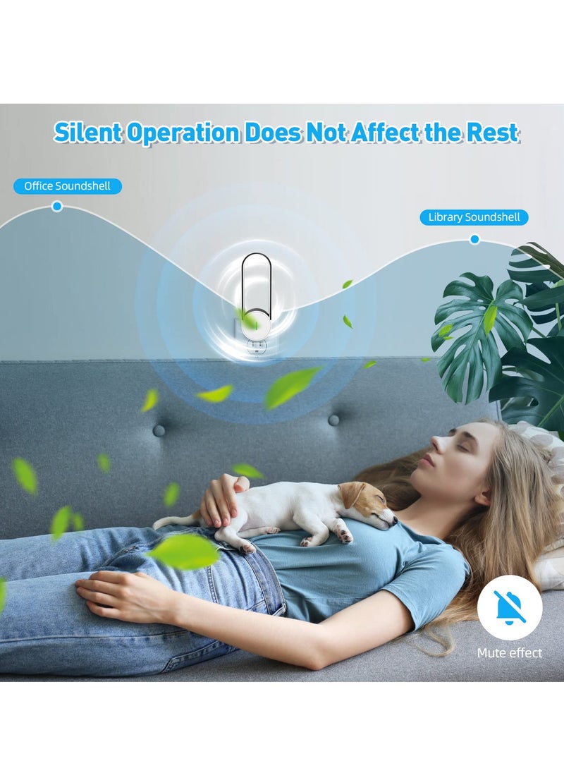 Generic - Mini Negative Ion Air Purifier - Quiet, Low Power, Portable Air Ionizer for Kitchen, Bathroom, Bedroom, Pet Room, Smoking Area - Upgraded Design - Image 1