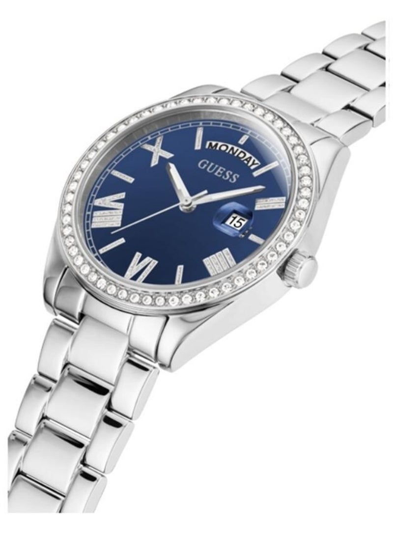 GUESS Women's Analog Round Shape Stainless steel Wrist Watch GW0307L1 - 36 Mm - Image 2