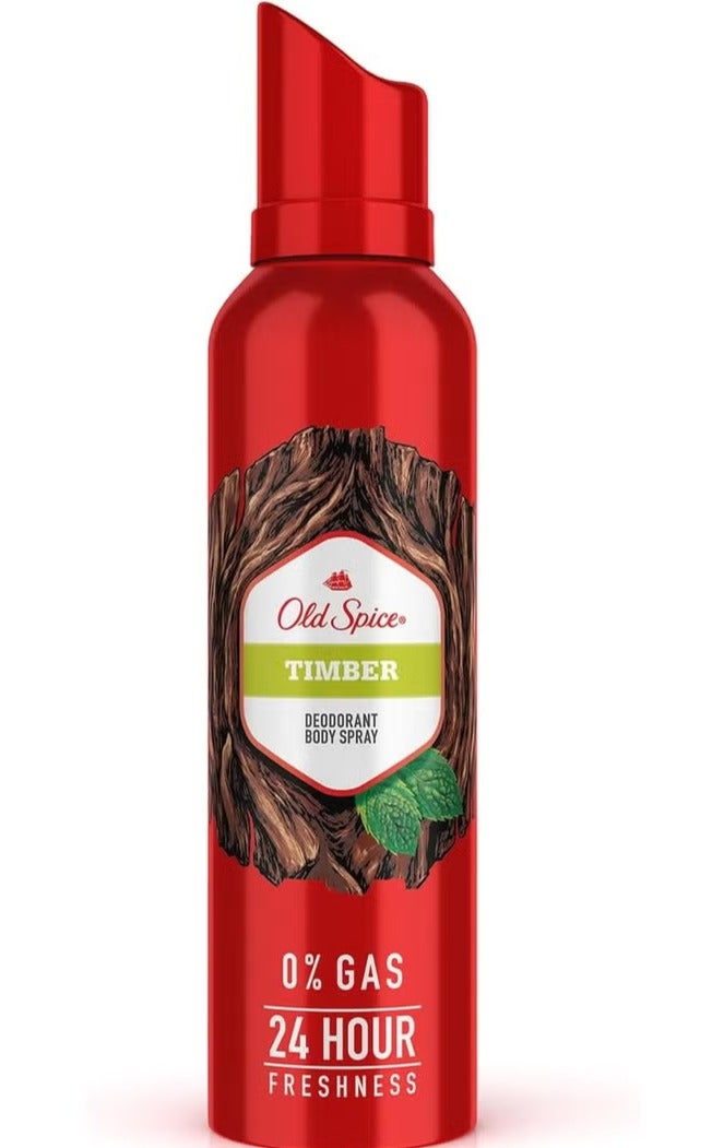 Timber Deodorant Body Spray 140ML