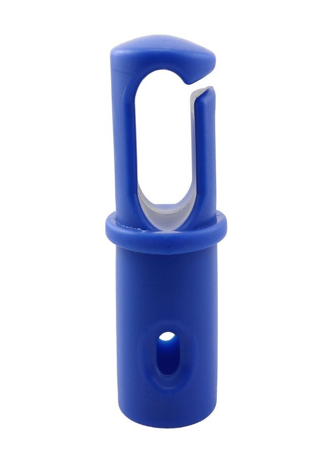RLECS Trampoline Bar Cap RLECS 8PCS Blue Universal Trampoline Rod Cap, Trampoline Enclosure Pole Caps, Trampoline Shell Rod Cap, Trampoline G-Hook, Trampoline Pole Cap,OD 32, ID 28 - Image 3