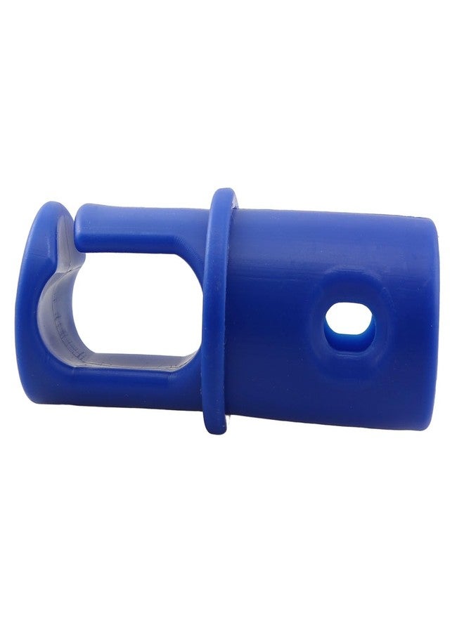RLECS Trampoline Bar Cap RLECS 8PCS Blue Universal Trampoline Rod Cap, Trampoline Enclosure Pole Caps, Trampoline Shell Rod Cap, Trampoline G-Hook, Trampoline Pole Cap,OD 32, ID 28 - Image 4