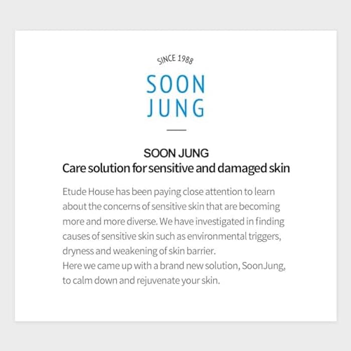 ETUDE SoonJung Hydro Barrier Cream | 92.5% Moisturizing Ingredients, Gel Formula for Soothing, pH Balanced Moisturizer for Hydrating, Panthenol, Madecassoside, Non-comedogenic, 4.39 Fl Oz (Jar Type) - Image 3