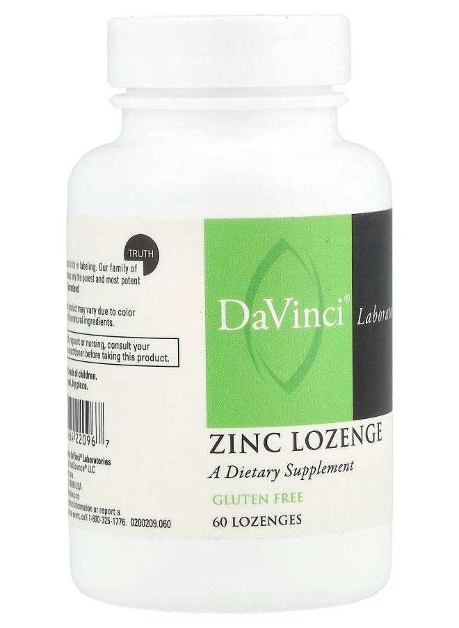 DaVinci Laboratories Zinc Lozenge 60 Lozenges  - Image 2