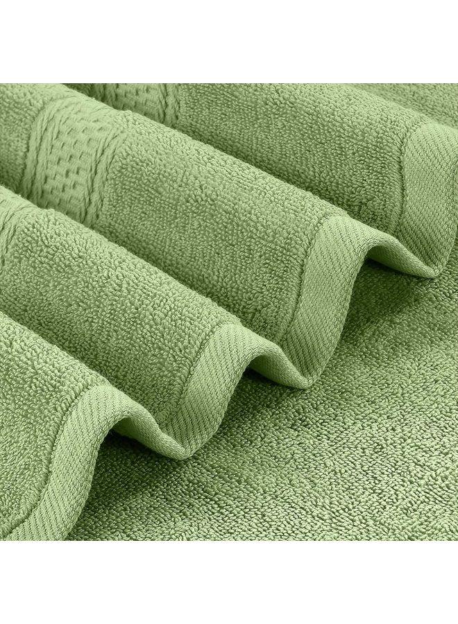 Utopia Towels 4 Pack Premium Bath Towels Set, (27 x 54 Inches) 100% Ring Spun Cotton 600GSM, Lightweight and Highly Absorbent Quick Drying Towels, Perfect for Daily Use (Sage Green) - Image 2