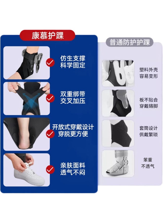 Commo Medical Ankle Brace, Ankle Joint Sprain, Post-Injury Rehabilitation, Fixation Brace, Post-Surgery Recovery - Image 1