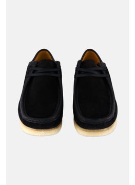 clarks Men Standard Wallabee lace Up Causal Shoes, Black  - Image 4
