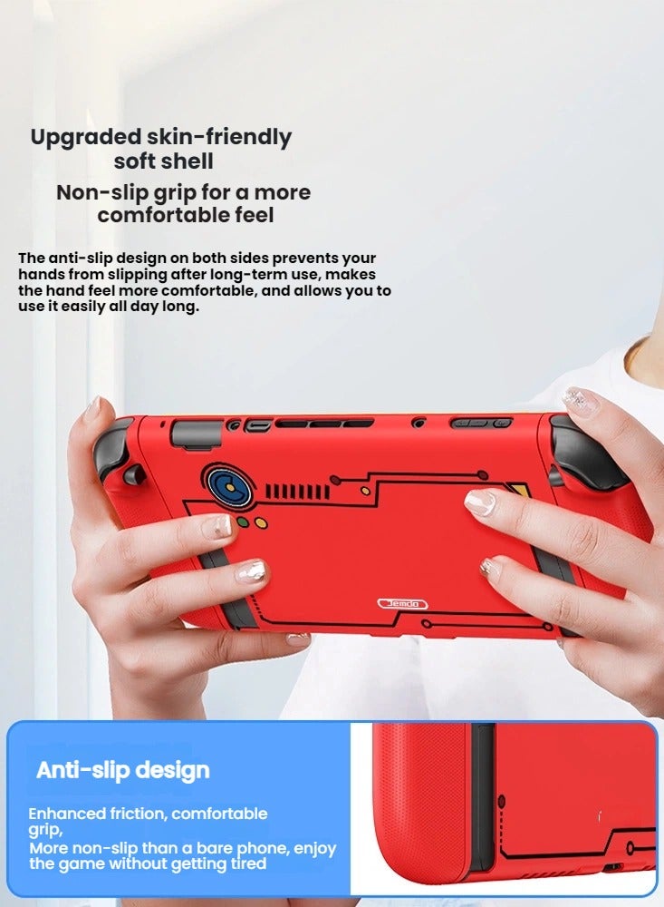 General Silicone Case for Nintendo Switch 2 - Soft grip and anti-slip case, shock absorption, scratch protection and easy to clean features, compatible with Switch 2  - Image 4