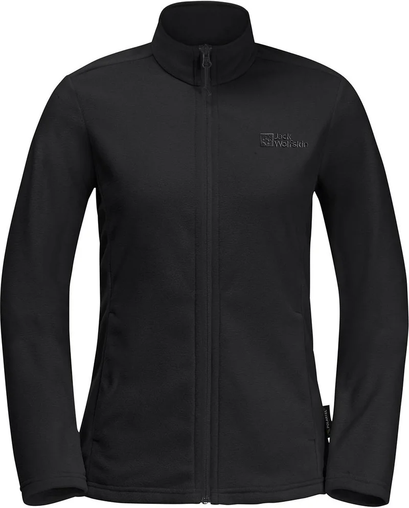 Jack Wolfskin Taunus FZ W Full Zip Women's Fleece 1711391-6000 Black