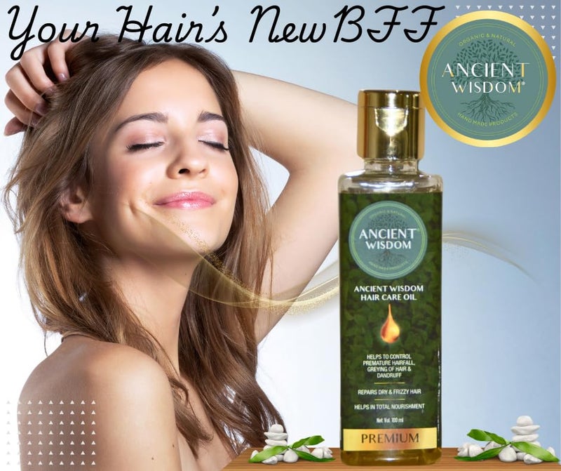 Ancient Wisdom Hair Care Oil | Hair oil for Hairfall | Healthy, Shiny, Problem-free Hair - Image 5