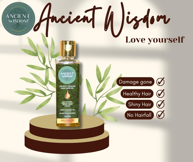 Ancient Wisdom Hair Care Oil | Hair oil for Hairfall | Healthy, Shiny, Problem-free Hair - Image 2