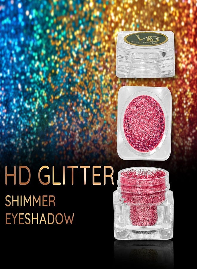 فيوني بيل بودرة ظلال العيون اللامعة المقاومة للماء من فيوني بيل بلون الخوخ، للاستخدام على الوجه والجسم، عبوة 5 غرام - Image 2