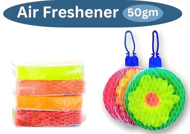 Bathroom Freshener For Toilet Washroom Air Smell Fresheners Perfume Packets Automatic Room Fragrance Blocks Pack Of 5 50Gram Each Lemon Rose Lavender Jasmine Mogra Sandal - Image 4