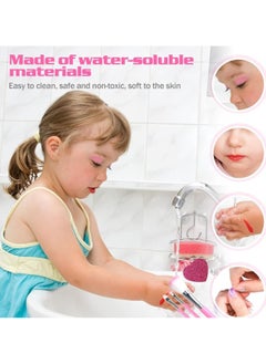 Joshberg Kids Makeup Kit with Storage Case for Girls Pretend Play Toys  - Image 5