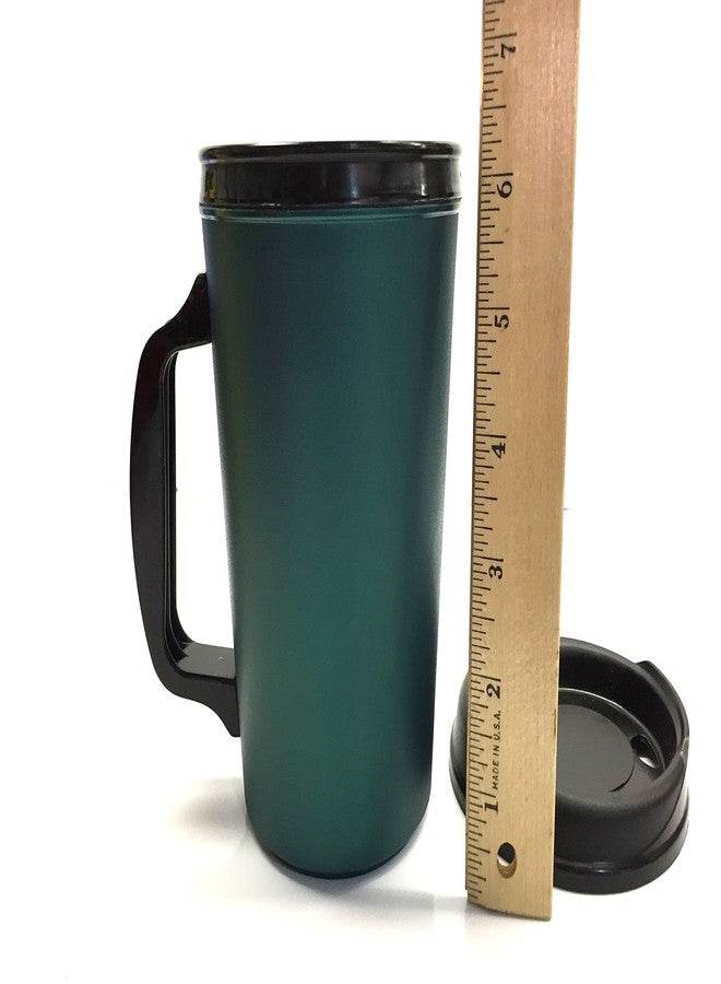 GAMA Electronics 20 Oz Thermoserv Foam Insulated Coffee Mug - Green - Image 5
