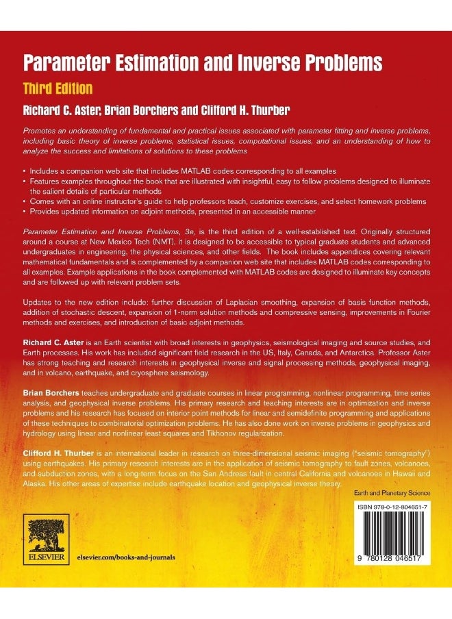 Parameter Estimation and Inverse Problems  - Image 1