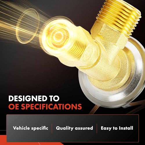 A-Premium A/C Expansion Valve Compatible with Ford Explorer 2003-2010, Explorer Sport Trac 2003-2005/2007-2010 & Lincoln Aviator 2003-2005 & Mercury Mountaineer 2003-2010, Rear Side - Image 2