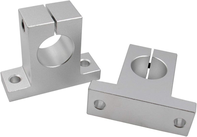 SK30 محمل خطي دليل العمود الداعم 8مم لآلة الطحن CNC طابعة ثلاثية الأبعاد 2 قطعة - Image 1