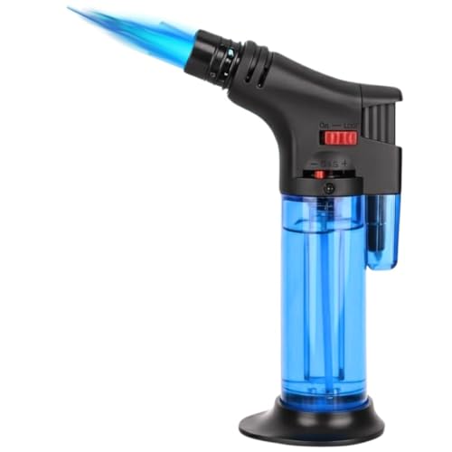 Partish Gas Lighter for Kitchen, Gas Stove, Windproof Blow Torch Jet Lighter for BBQs, Bonfire, Candle, Easy to Use, Multicolor, Pack of 1 - Image 3