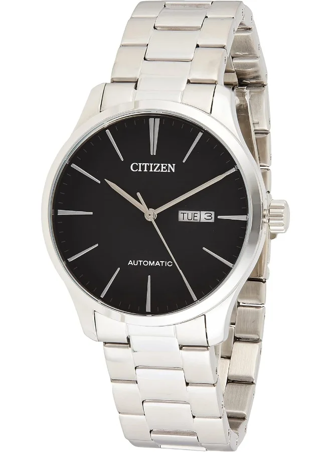 CITIZEN Citizen Mens Automatic Watch with Day and Date Display - Powered by High precision Made in Japan Self winding Mechanical Movement - NH8350-83E