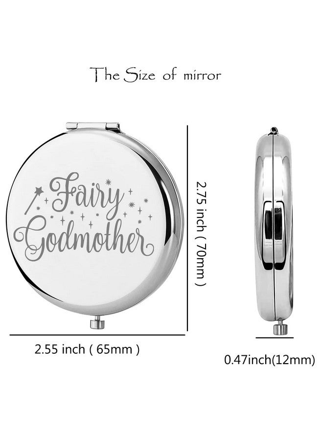 لوجيب بيردجوت مرآة مكياج صغيرة مستوحاة من الفيلم، هدية العرابة، هدية معمودية لها (العرابة مير) - Image 2