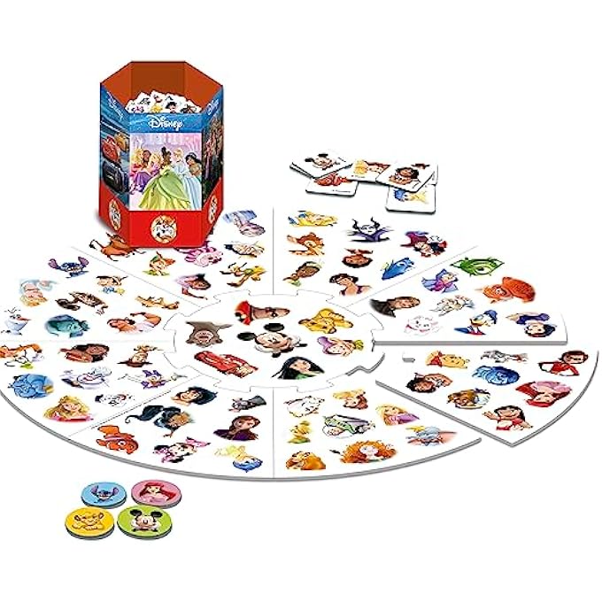 ايديوسا لعبة لوحية THE LYNX DISNEY 100 4 لاعبين بعمر 4 سنوات - Image 2