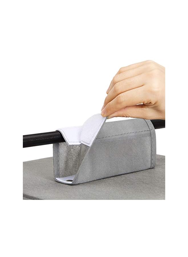 Zaboon Basics 6Tier Hanging Shelf Closet Storage Organizer With Removable Drawers - Image 4