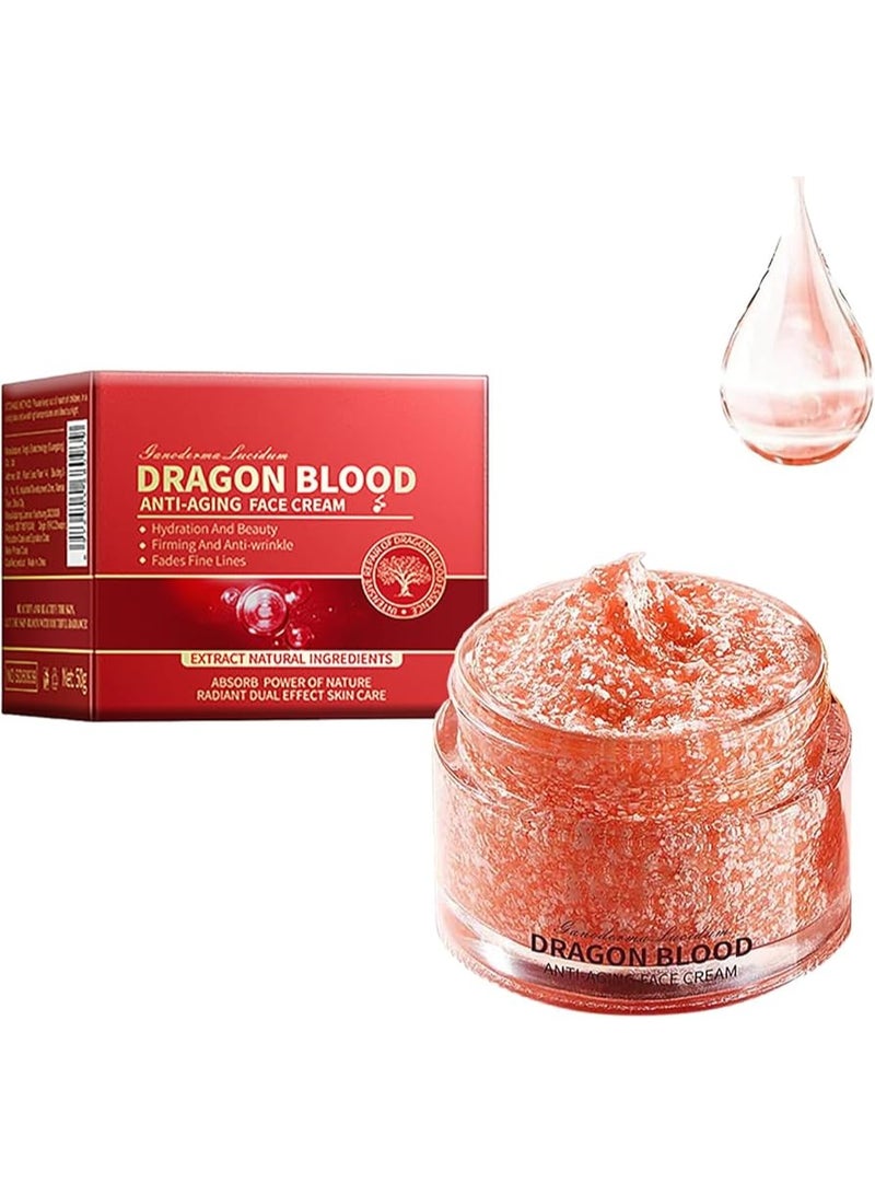 SADOER Dragon Blood Anti Ageing Cream 50 ml Wrinkle Repair Firming Moisturizing Face Cream for Youthful Skin