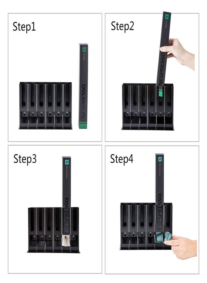 FlagShip Coffee Capsules Holder Stand for Nespresso Storage Original Capsules Holder, Coffee Pods Rack for Nespresso Originalline 60 Pods - Image 5