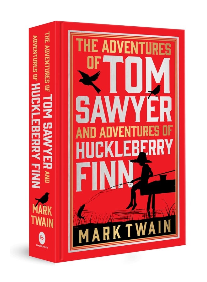 The Adventures of Tom Sawyer & Adventures of Huckleberry Finn (Deluxe Hardbound Edition) (Fingerprint Classics)
