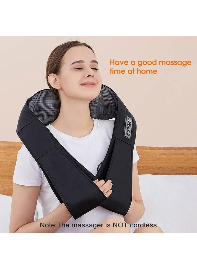 NURSAL Upgraded Back And Neck Massager/Deep Tissue Shoulder Massage And Heating Function/Electric Massage Pillow-The Perfect Gift For Elders  - Image 4