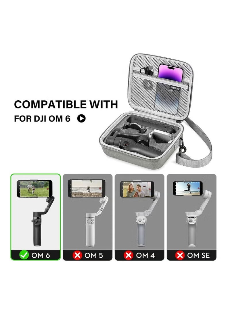 Waterproof Shoulder Bag for DJI  6/Mobile 6 - Portable Travel Case with Padded Protection for Smartphone Gimbal Stabilizer & Accessories - Image 3